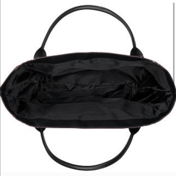 NWT Victoria’s Secret Plaid Floral Tote Bag - Picture 4 of 6